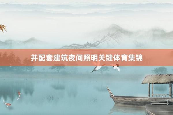 并配套建筑夜间照明关键体育集锦