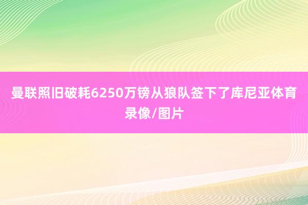 曼联照旧破耗6250万镑从狼队签下了库尼亚体育录像/图片