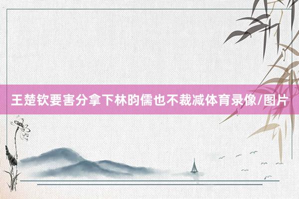王楚钦要害分拿下林昀儒也不裁减体育录像/图片