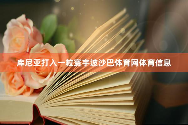 库尼亚打入一粒寰宇波沙巴体育网体育信息