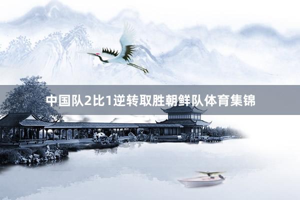 中国队2比1逆转取胜朝鲜队体育集锦
