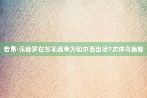 若昂·佩德罗在各项赛事为切尔西出场7次体育集锦