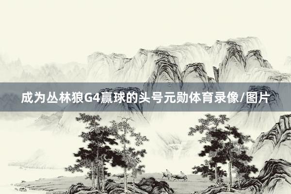 成为丛林狼G4赢球的头号元勋体育录像/图片